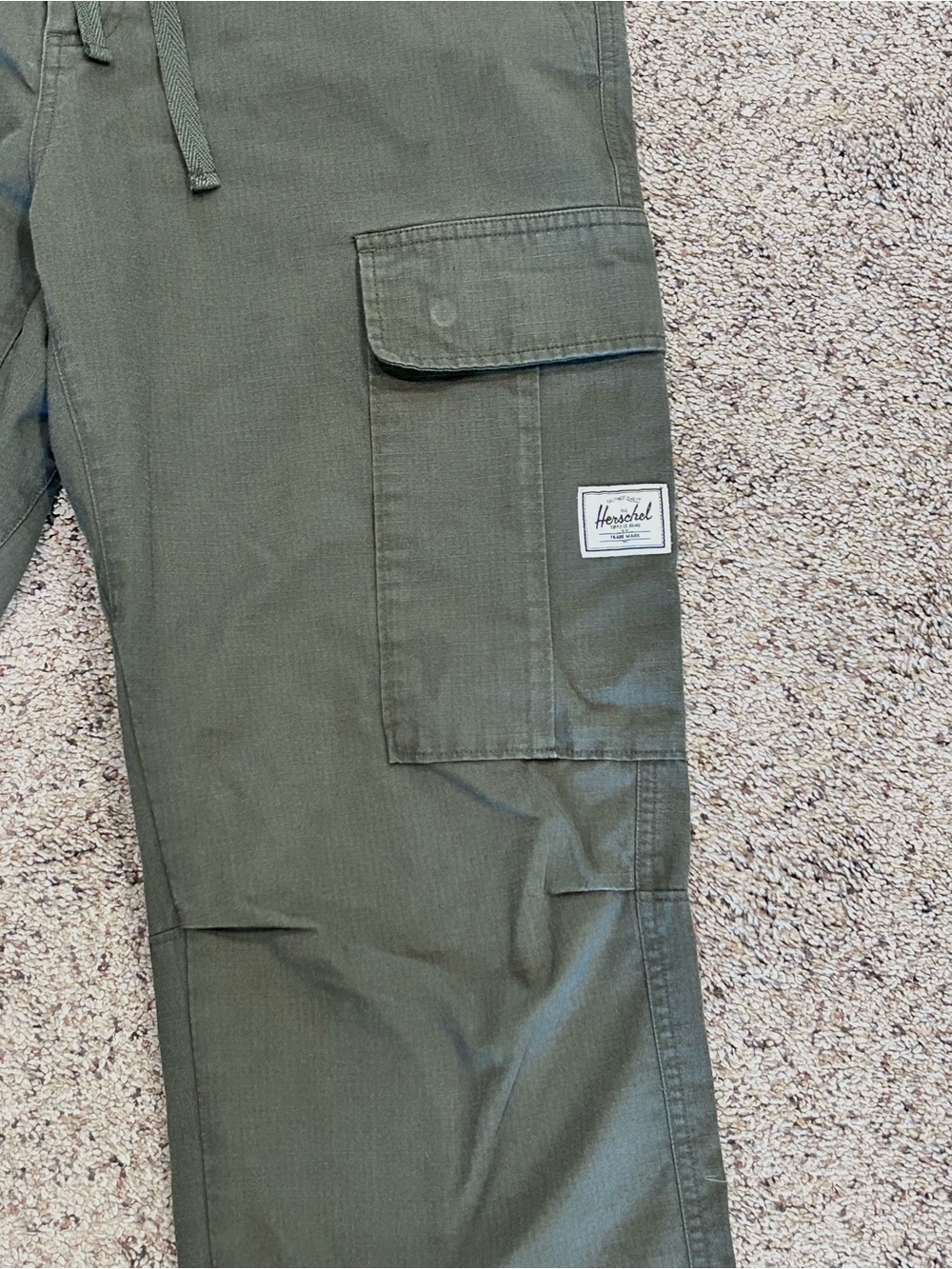 Herschel Supply Company Olive Green Cargo Pants Men’s 32 - Picture 9 of 16